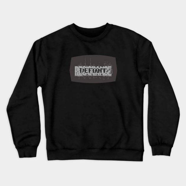 Defiant Crewneck Sweatshirt by tatzkirosales-shirt-store